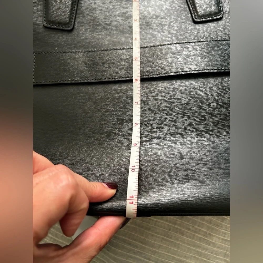 CANALI Saffiano Leather Briefcase new